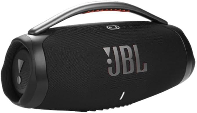 JBL Caixa de Som, Boombox 3, Bluetooth, À Prova D'água e Poeira - Preto