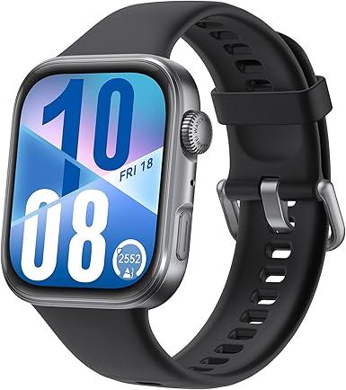Smartwatch, HUAWEI WATCH FIT 4, Modos Esportivos Aprimorados, Assistente de Bem-Estar Emocional, Bateria com Autonomia de Até 10 Dias, Compatível com iOS e Android, Preto